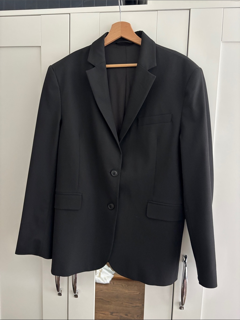 Djerf Avenue Black Tailored Women's Blazer